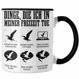 Trendation - Pigeon Breeder Pigeon Gift Pigeon Breeding Gift Idea Pigeons Graphic Pigeon Whisperer (Black)