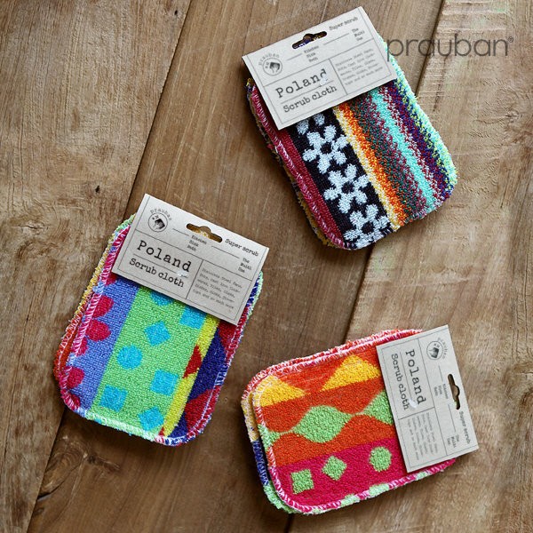 Frauban Poland direct import multi-purpose scrub scrubber 2P set /
