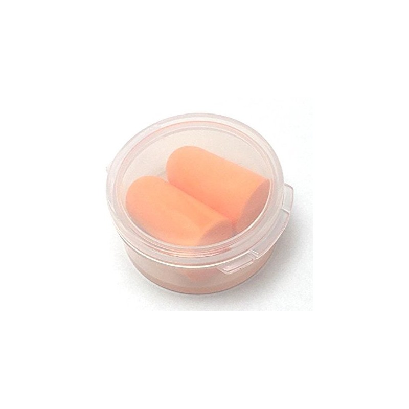 [Antibacterial] Earplugs, Large Capacity, 100 Pairs (200 Pieces) with Case