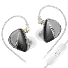 kz Libra Balanced KZ Earphones, Gaming Earphones, Wired Earphones, Libra, Ultra Wide Bandwidth Frequency, In-Ear Monitor, Integrated Resin + Metal Cover, Ear Monitor, Wired, HIFI, Hi-Fi, Bass Strong