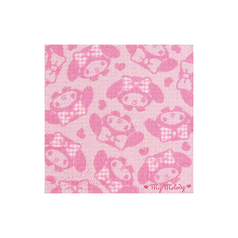 Sanrio My Melody 801330 Hand Towel, Antibacterial and Odor Resistant,