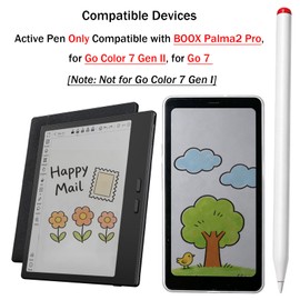 Active Stylus Pen Only Compatible with BOOX Palma 2 Pro,Go 7,Go Color 7 Gen II [Not for Go Color 7 Gen I]