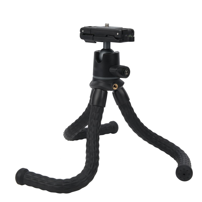 TELESIN Portable Tripod Stand Flexible Desktop 360° Ball Head Tripod