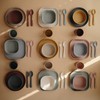 mushie Flatware Fork and Spoon Set for Kids | Made