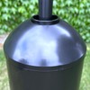 Erva SB2D Cylindrical Squirrel and Raccoon Baffle, Black, 28" x