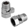 Flow Control Shut-off Valve, G1/2 Solid Brass Water Saving Valve,