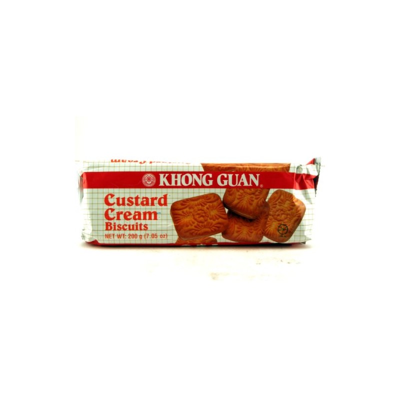 Khong Guan Biscuits (Custard Cream) (Pack of 1)
