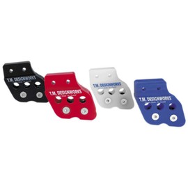 T.M. Designworks Rear Chain Guide & Dual Powerlip Roller - Yamaha Blue RCG-002-BU