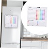 Ciieeo List Planning Whiteboard Sticker Refrigerator Magnet Memo Reminder Schedule