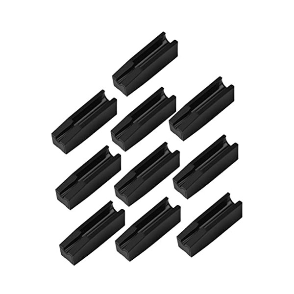 LIFKOME 10pcs Eyebrow Pencil Sharpener Aid Tool Precision Slot for