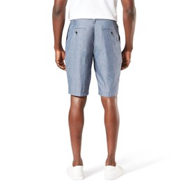 Dockers Men's Perfect Classic Fit Shorts (Regular and Big & Tall), Chambray, 32