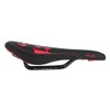 Sdg Fly Jr Saddle Steel 7 x 7 mm, Black/Red