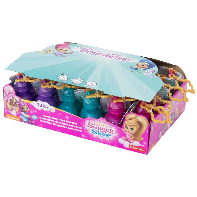 Mattel DTK47 - Shimmer und Shine Mini Dschinnis Überraschungsflaschen, sortiert