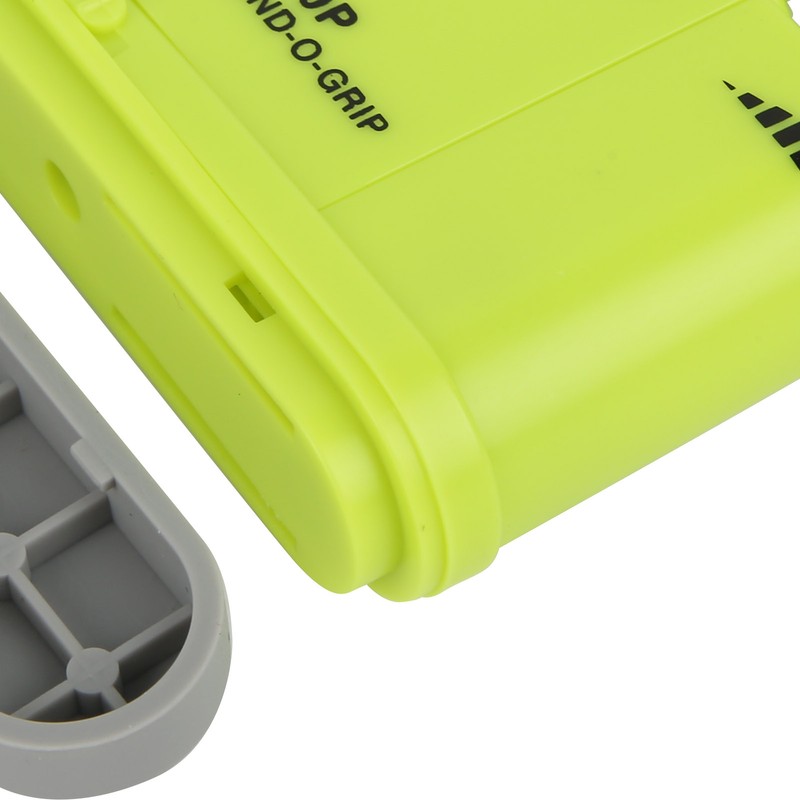 Finger Strengthener Exerciser Adjustable Tension Plastic Trainer for Musician GuitaristGreen