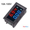 Mini Digital Voltmeter Ammeter DC 100V 10A Panel Amp Volt