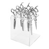 Baluue Beauty Scissor Holder Clear Acrylic Storage Case for Hair