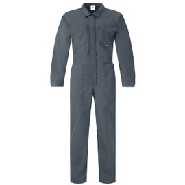 BWOLF Bravo Men's Work Overalls, Workwear, with Zip and 6 Pockets, gray