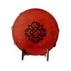 Celtic Knot Tambourine with optional illuminated display stand - Accessory: