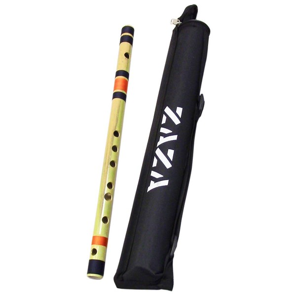 Zaza Percussion- Professional Polished Bamboo Bansuri Flute - (Indian Flute)