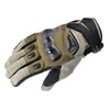Komine GK-224 Carbon Protective Leather Mesh Gloves for Motorcycles Beige