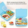 JOOPETALK 2 Pack Kids Lunch Box with Leak Proof Snack