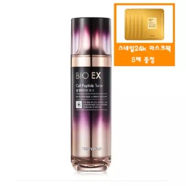 TONYMOLY [토니모리](의정부점)바이오이엑스 셀 펩타이드 토너+사은품/골드24k 스네일 마스크팩 5매(정가일만원상... Tonymoly Uijeongbu Store BioEX Cell Peptide Toner + Gift/Gold 24K Snail Mask Pack 5 Sheets