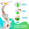 Slushy Cup (2 Pack) & Slushy Maker Portable Smoothie Slushie