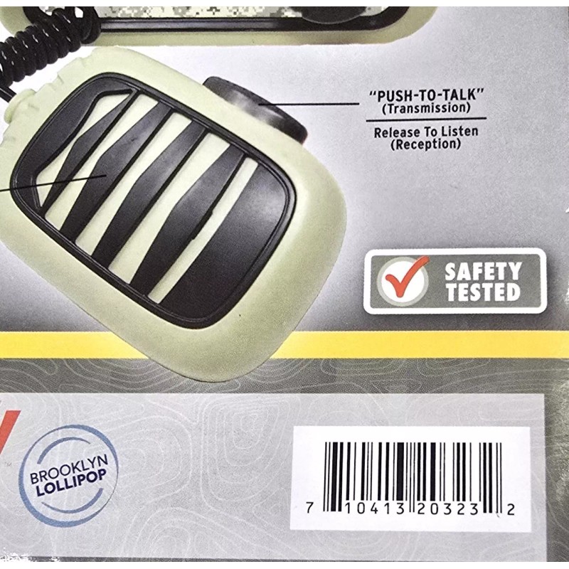 Brooklyn Lollipop US Army Communication Command Walkie Talkie Toy Set