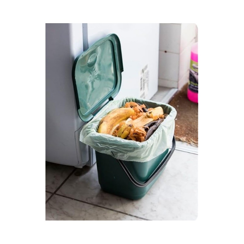 Waste Not BPFL8 Waste Not Compostable Caddy Liner 10l Roll
