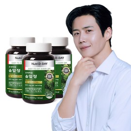 Nutri D Day Premium Pine Needle Tablets x 3 bottles, 180 tablets in total / 뉴트리디데이 프리미엄 솔잎정 x 3병 총180정