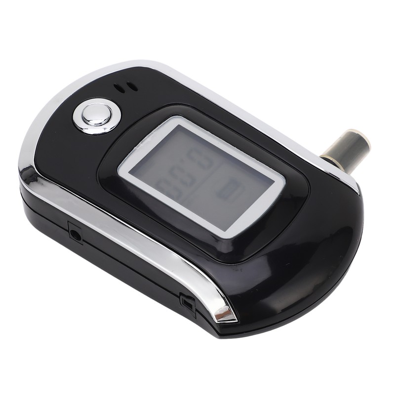 Digital Display Breath Tester Air Blowing Portable Drunk Detector with