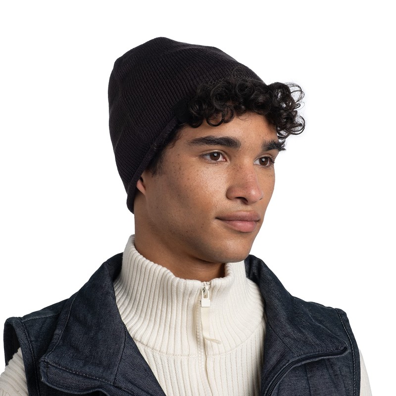 Buff Unisex Knitted Beanie Hat