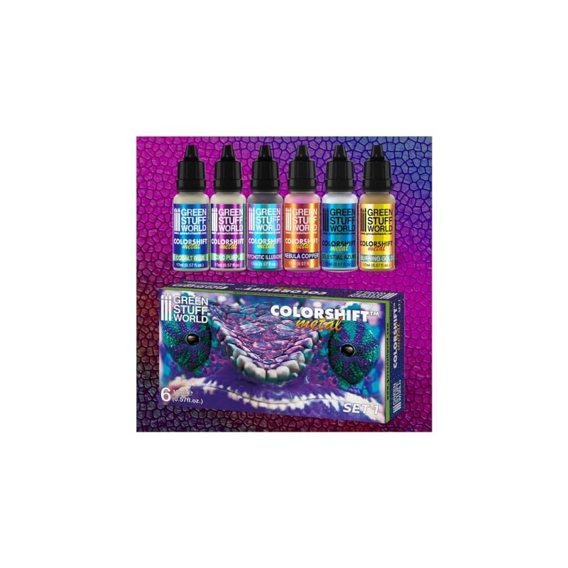 Green Stuff World Chameleon Acrylic Paint Set 1