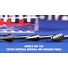 Drill America SC-9 Carbide Burr/Rotary File Cylindrical Radius-End Double Cut