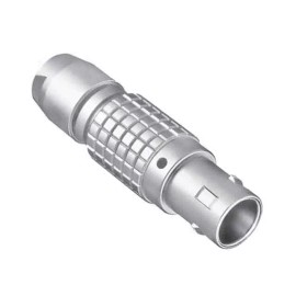 LEMO 3 Position Circular Connector Plug Male Pins Solder Cup FGG.1B.303.CLA