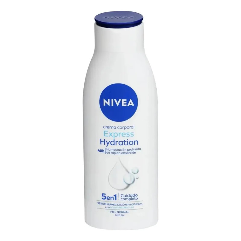 Nivea Express Hydration crema corporal humectante 400 ml | hidratación