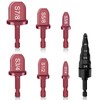 Hakkin 7Pcs Swaging Tool Drill Bit Set, Pipe Expander Tool