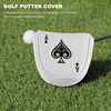 Clickinline Golf Mallet Putter Cover Headcover Magnetic Club Protector Fits