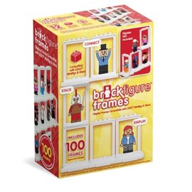 Tynies Brick Collector's Frame - Glass Animals Collectible Miniature Frame - Blown Glass Art for Kids and Home Decorations 100-PACK