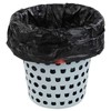 Xowine Bolsas de basura con cordón de 3 galones, bolsa