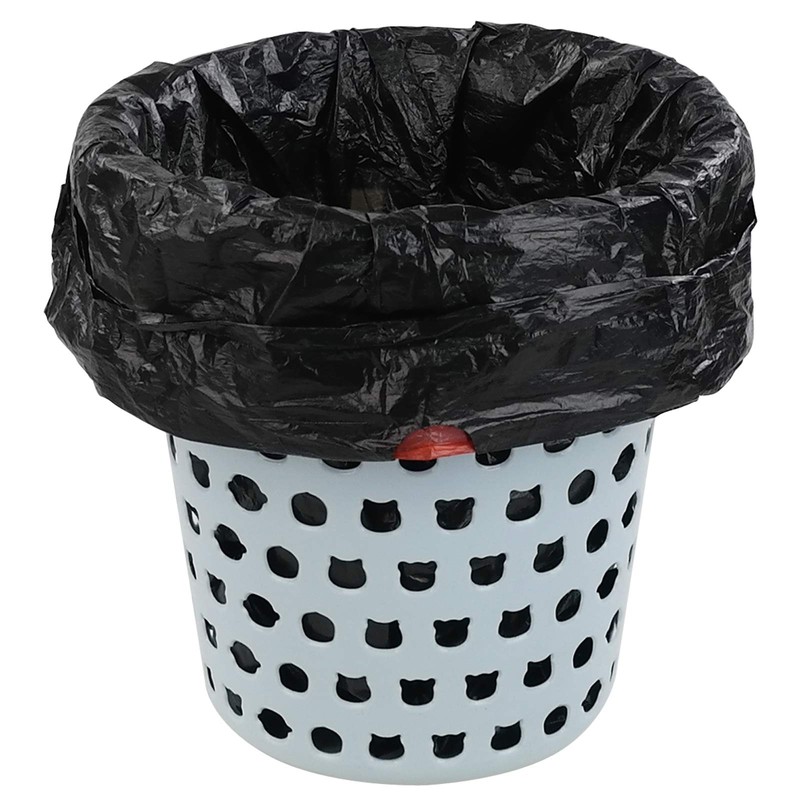 Xowine Bolsas de basura con cordón de 3 galones, bolsa