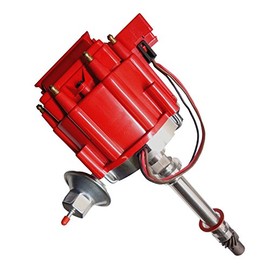 Racing V8 HEI Distributor w/ 65K Coil 7500RPM - Compatible With Chevy 350 454 SBC BBC GM08