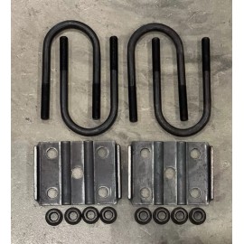 MPARTS U Bolt Kit for 5 6 7K 8K Hybrid Trailer Axle Cargo Utility 3" Ubolt 9/16"