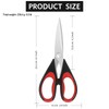Vutyvve Kitchen Scissors, Stainless Steel Blades, Soft Grip, Multi-Purpose Kitchen