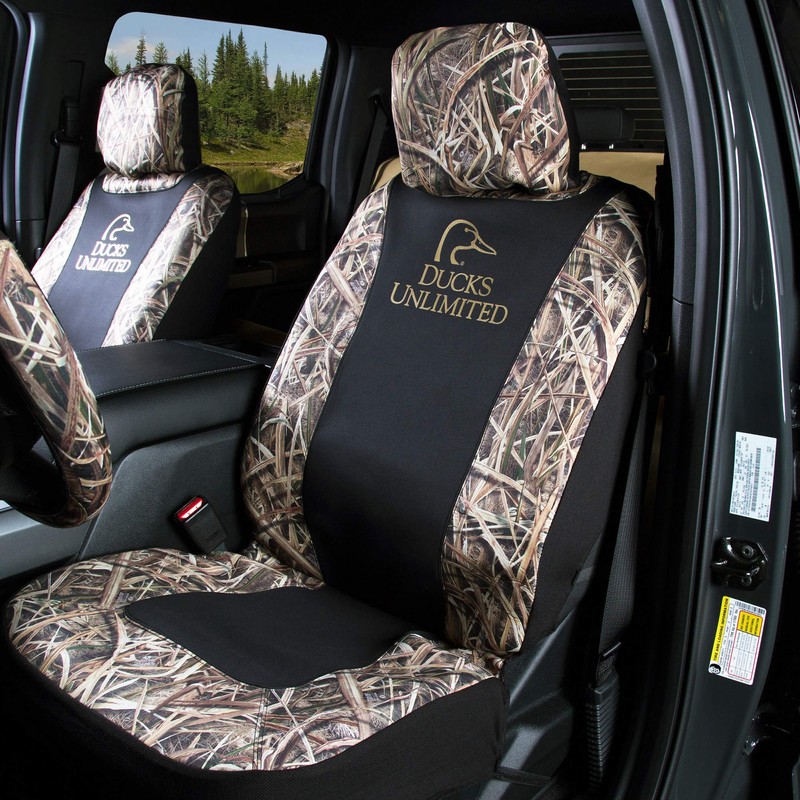 Ducks Unlimited Auto Seat Covers, Easy to Install Front and