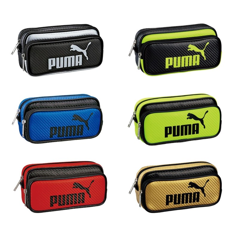 Kutsuwa Puma Pen Case, Color Carbon Pen Case, Gold x