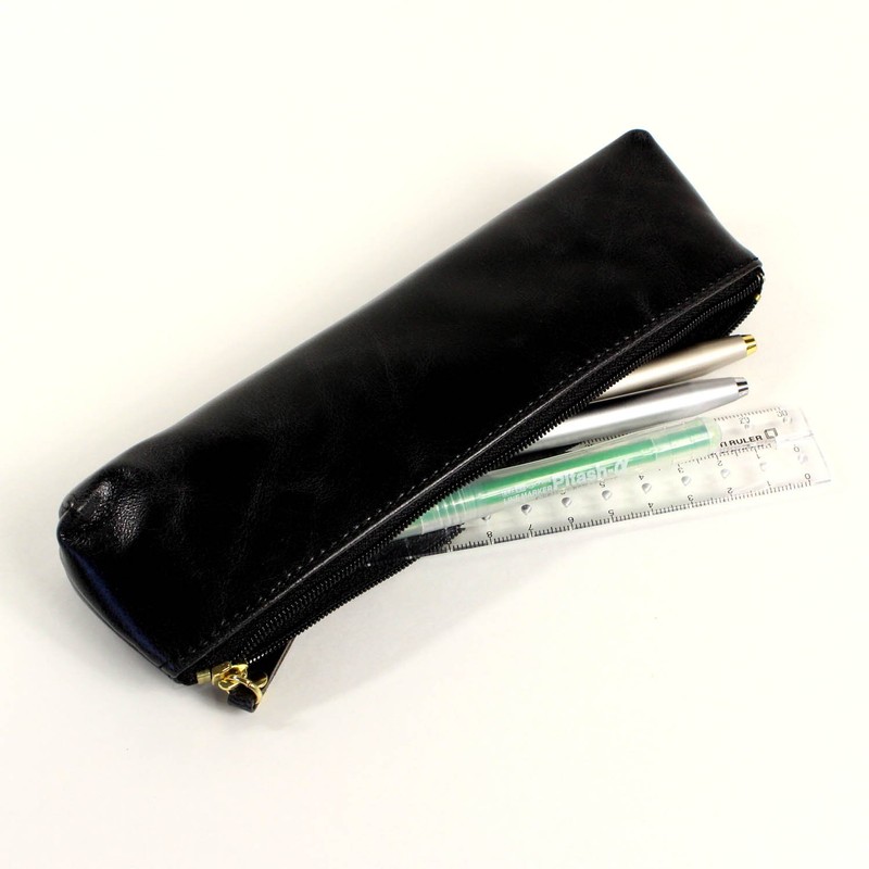 Raymay Fujii FD81B Pencil Case, Groire Triangular Type, Black