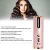 Cordless Automatic Hair Curler Fast Heating USB Rechargeable Portable Curling