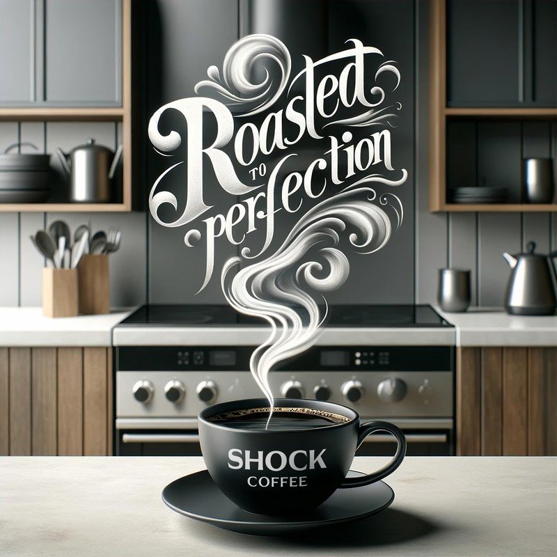 Shock Coffee Naturally Bold | Extra High Caffeine Strong Coffee