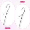 Guduling 4 Pcs Hair Crochet Hook,2 Size Crochet Hook for